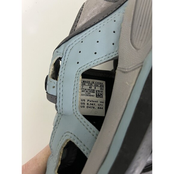 Salomon Tech Revo Women’s Sandal 2004 VTG Granola Girl Sz 8 Light Blue & Gray - Picture 5 of 11